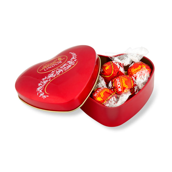 Lindt Crystal Heart Tin 100g
