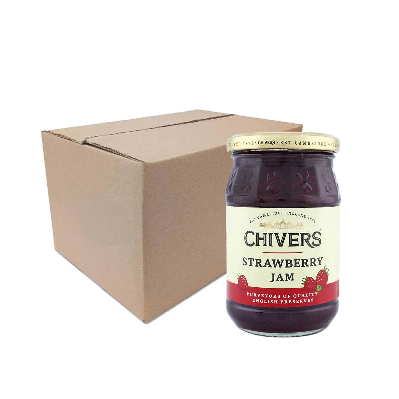 Chivers Strawberry Jam 340g
