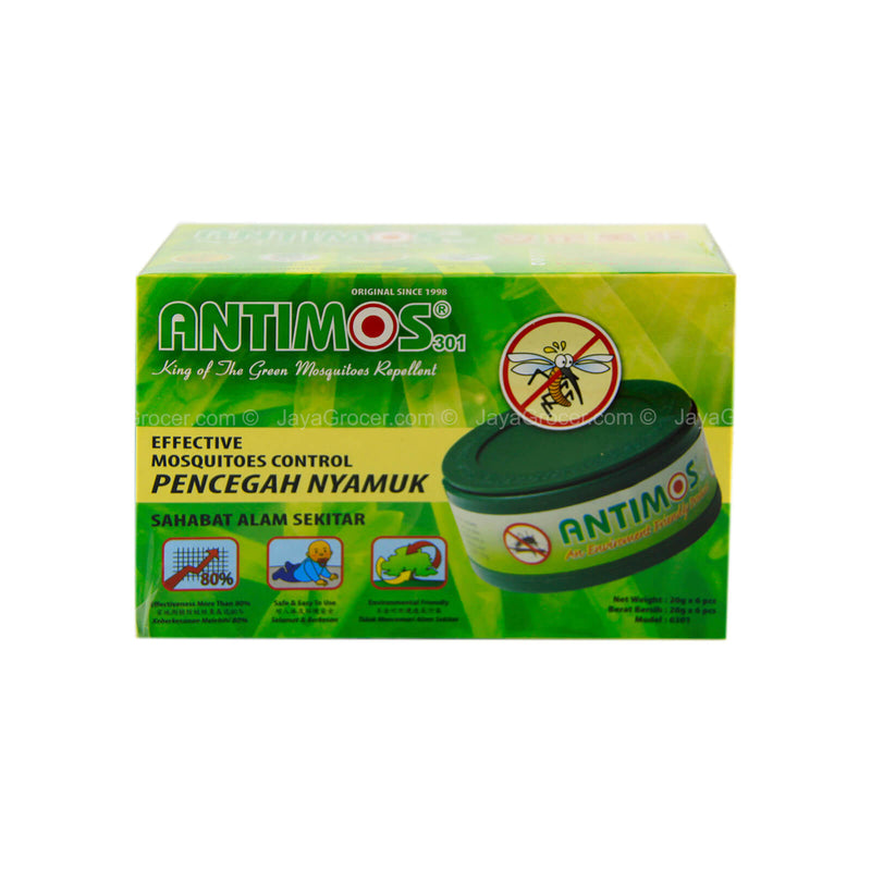 Anti-Mos Mosquito Repellent 20g x 6