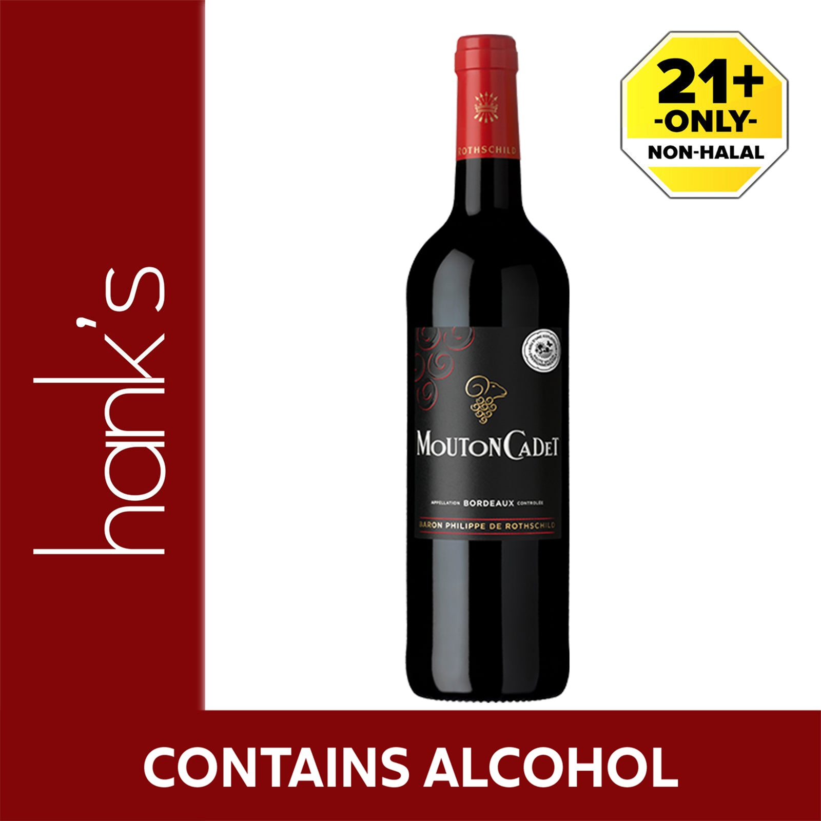 Mouton Cadet Bordeaux Rouge 750ml