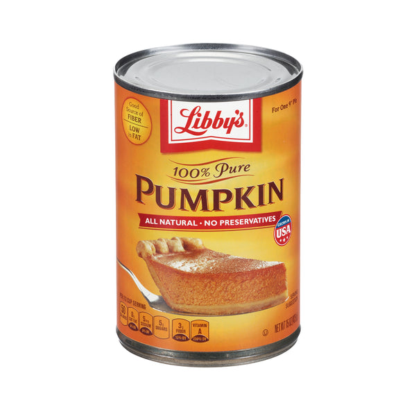 LIBBY'S 100% PUMPKIN 15OZ
