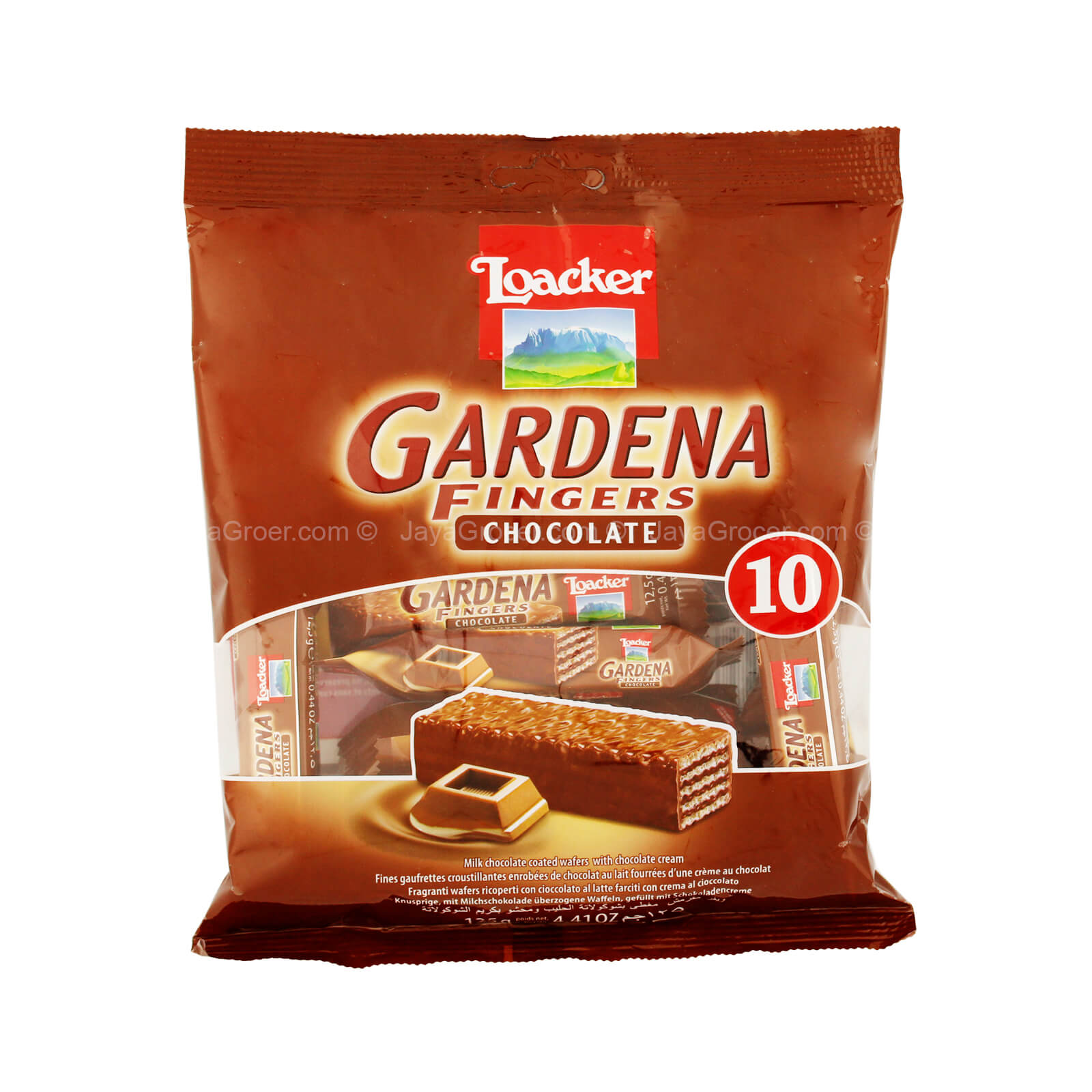 Loacker Gardena Finger Chocolate 125g
