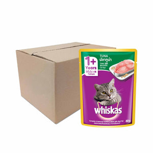 Whiskas Pouch Real Fish Tuna 80g