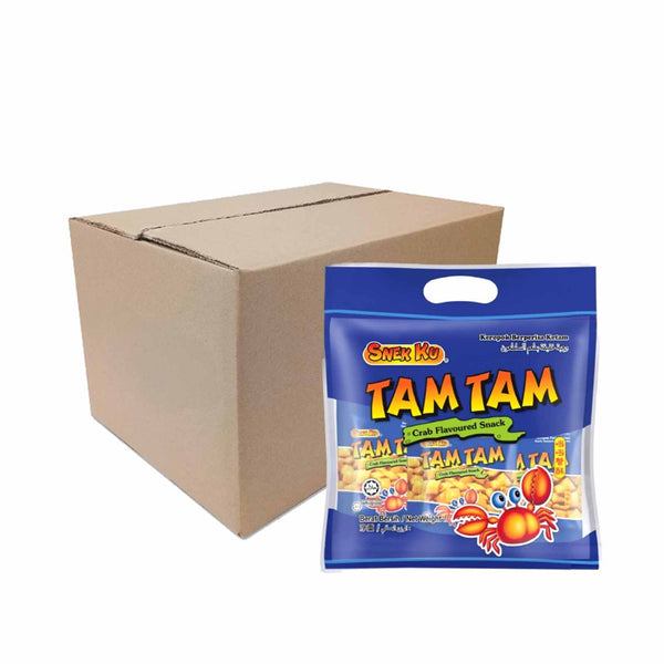 Snek Ku Tam Tam Falvoured Snacks 20g x 8 (highest price)