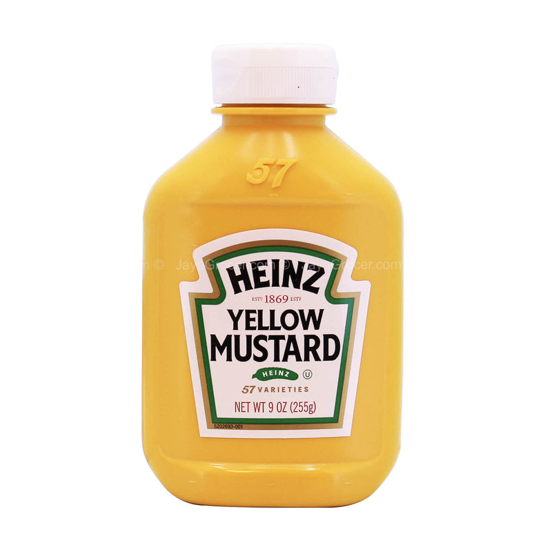 Heinz Squeeze Yellow Mustard 255g