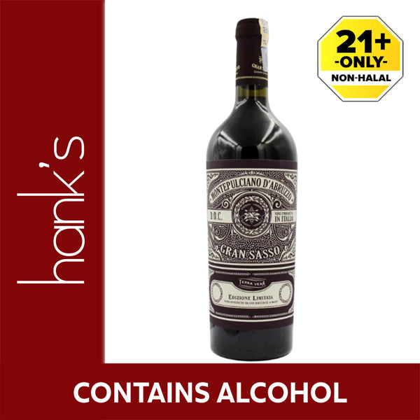 Gran Sasso Montepulciano d’Abruzzo 750ml (highest price)