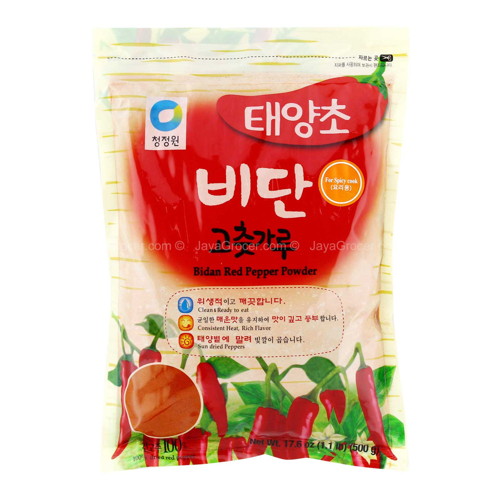 Daesang Bidan Red Pepper Seasoning Powder 500g
