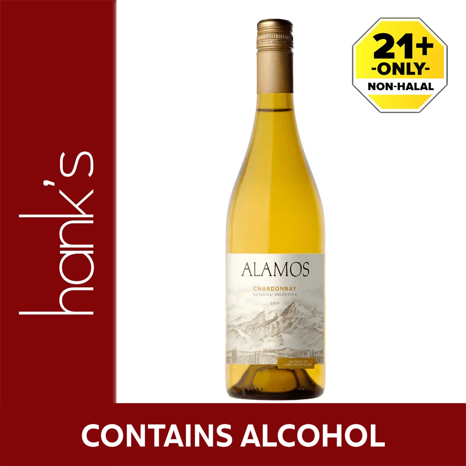 Alamos Chardonnay Wine 750ml