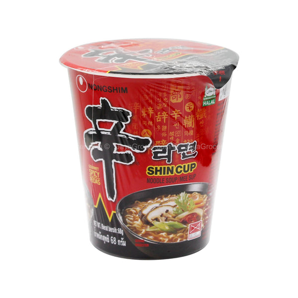 Nongshim Spicy Shin Mushroom Flavour Cup Noodle Soup (Korea) 68g (highest price)