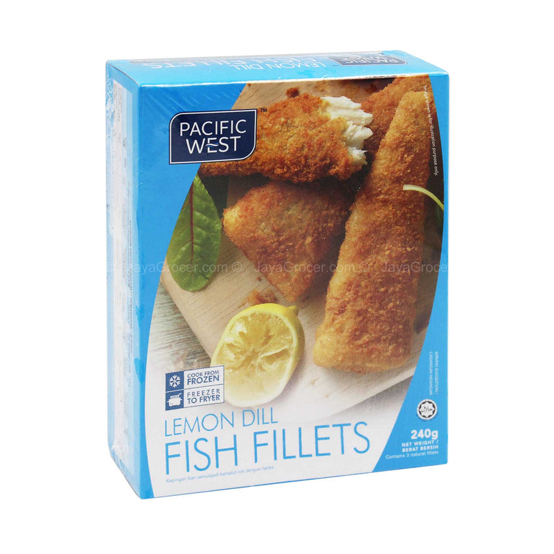 Pacific West Lemon Dill Fish Fillets 240g