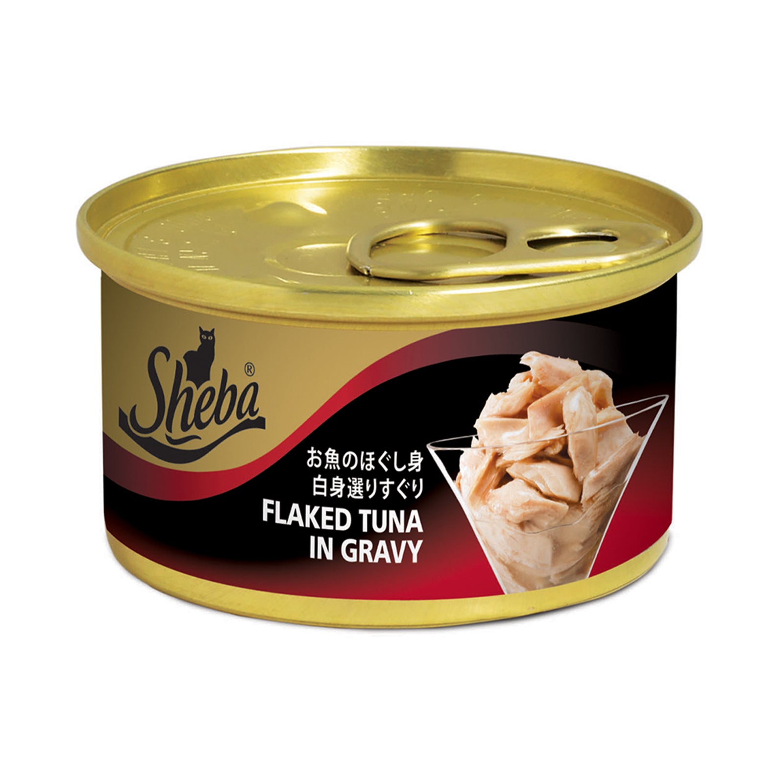 Sheba Flaked Tuna In Gravy Wet Food 85g