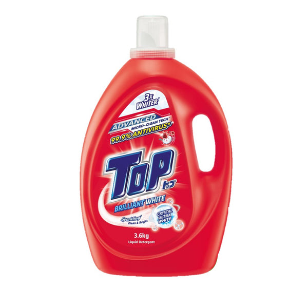 TOP Brilliant White Liquid Detergent 3.6kg (highest price)