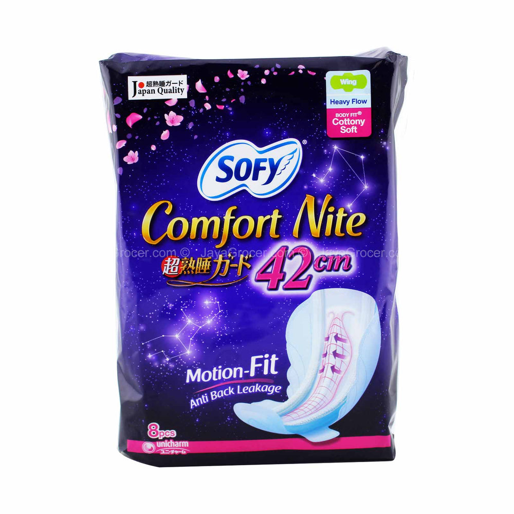 Sofy Body Fit Comfort Nite (42.5cm) 8pcs/pack