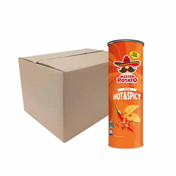 Mister Potato Hot and Spicy Flavour Potato Crisps 125g (highest price)