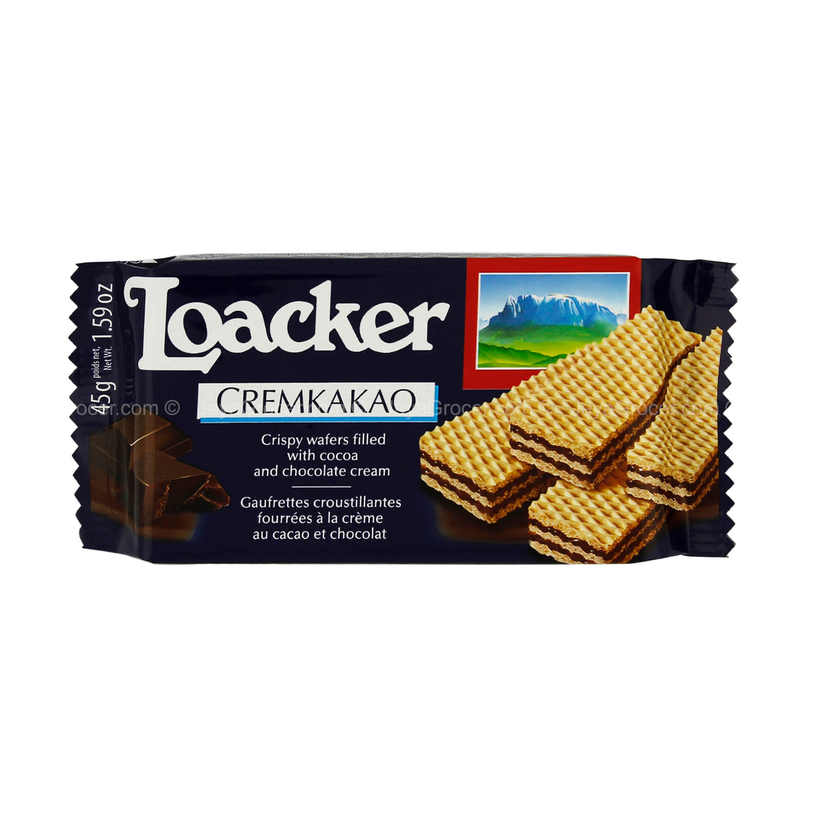 Loacker Crispy Wafer Creamkakao 45g
