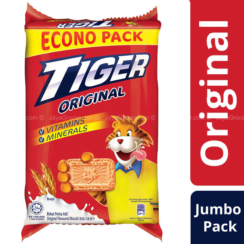 Kraft Tiger Original Jumbo Biscuit 364.8g