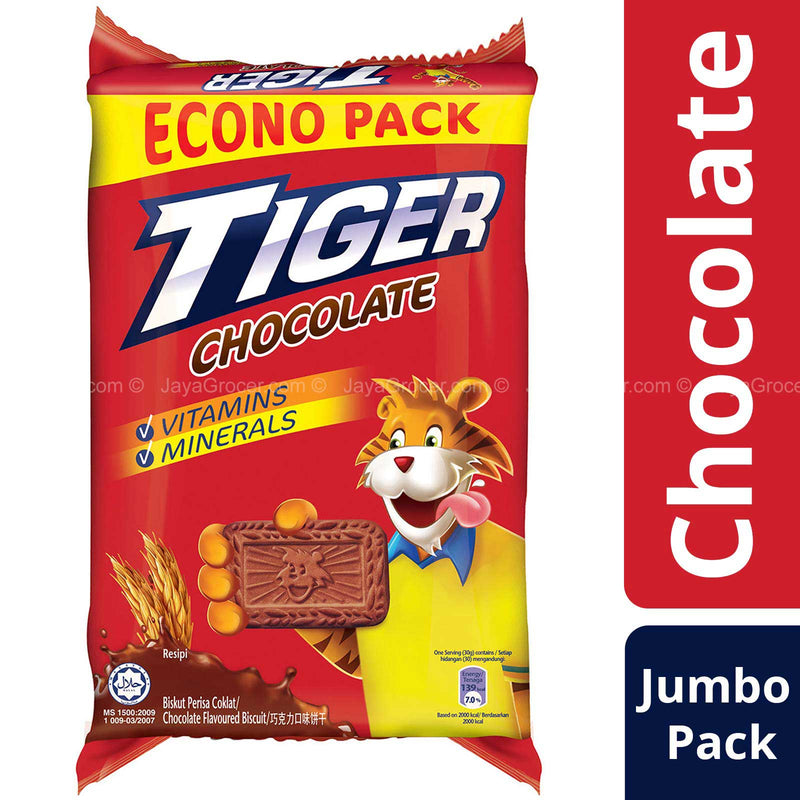 Tiger Chocolate Biscuit (Jumbo) 364.8g