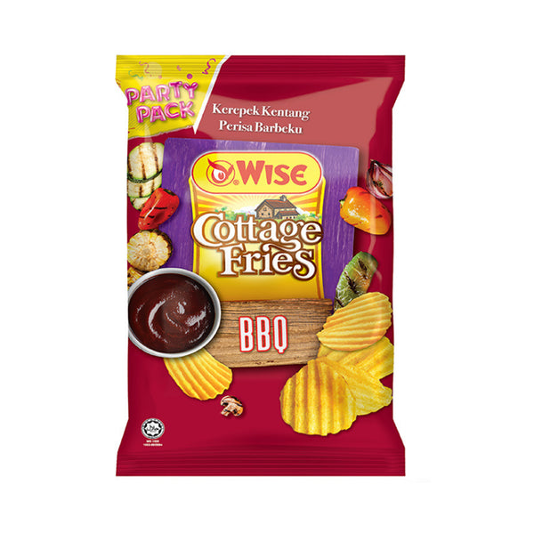 Wise Cottage Fries Party Pack Barbecue Potato Chips 150g (highest price)