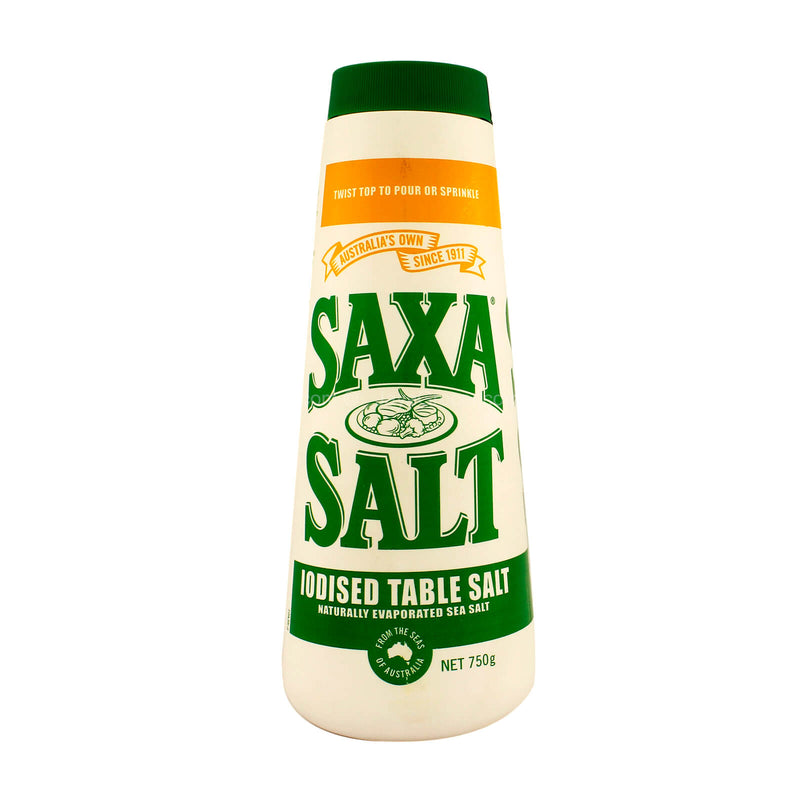 Saxa Iodised Salt 750g