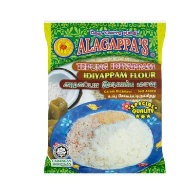 Alagappa's Idiyappam Flour with Salt Added 500g