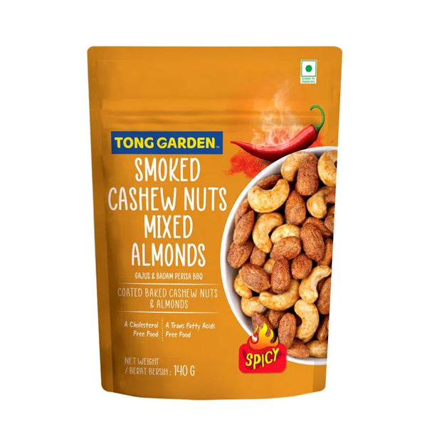 Tong Garden Smoked Cashew Nuts and Almonds  140g