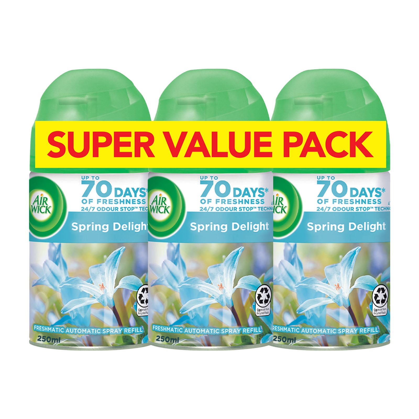 Air Wick Pure Fresmatic Refills 2+1 Spring Delight 250ml