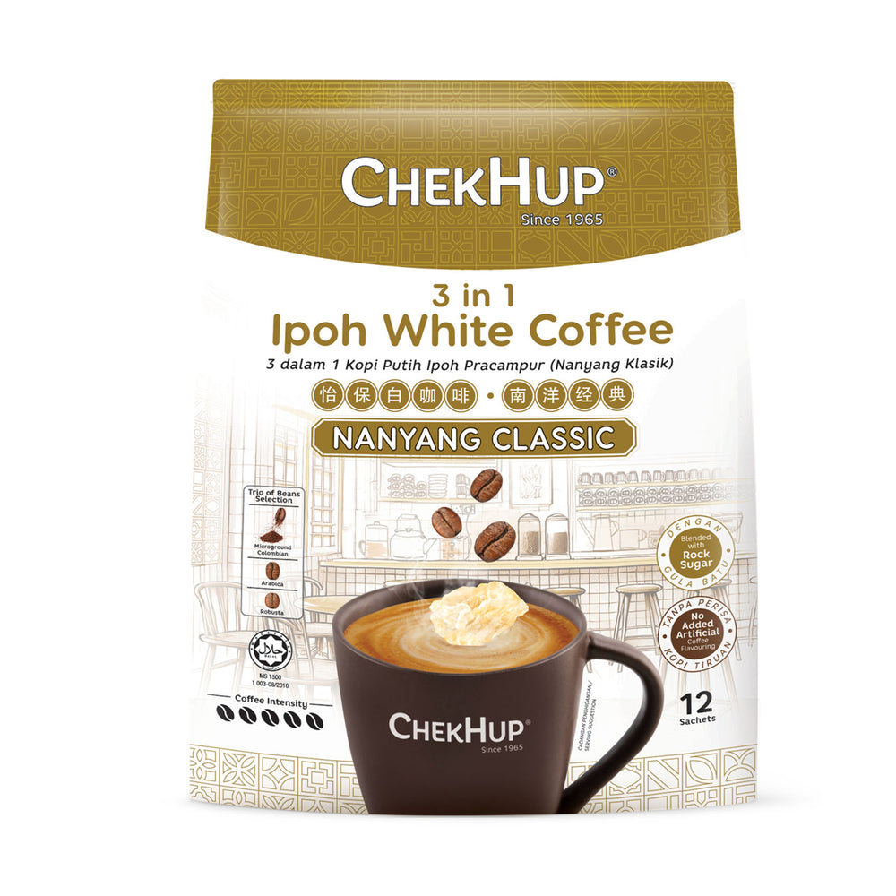 Chek Hup 3 in 1 Ipoh White Coffee Nanyang Classic 35g x 12