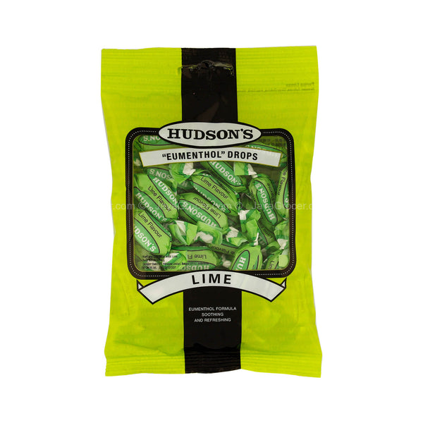 HudsonÃƒÂ¢Ã¢â€šÂ¬Ã¢â€žÂ¢s Lime Eumenthol Drops 100g