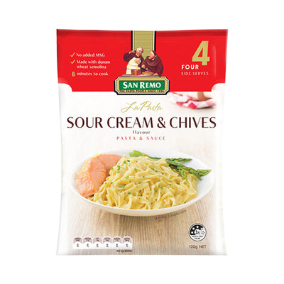 San Remo Sour Cream & Chives 120g