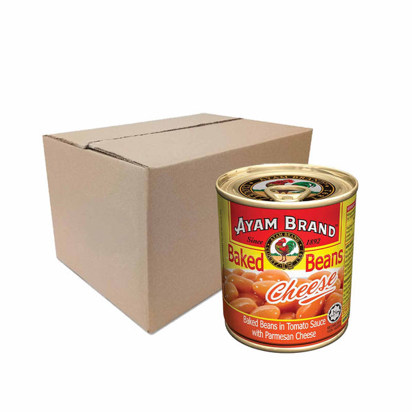 Ayam Brand Baked Beans in Tomato Sauce with Parmesan Cheese 230g (highest price)