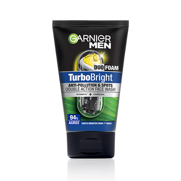 Garnier Men Power White Icy Minerals + Black Charcoal Super Duo Foam 100ml (highest price)