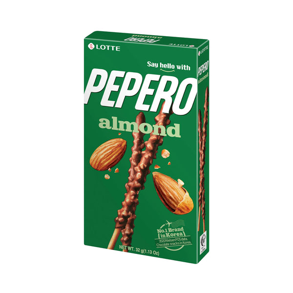 Lotte Almond Pepero Biscuit Sticks 32g (highest price)