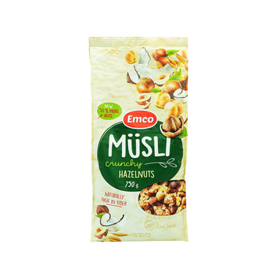 Emco Toasted Oats Nuts Muesli Cereal Breakfast 750g