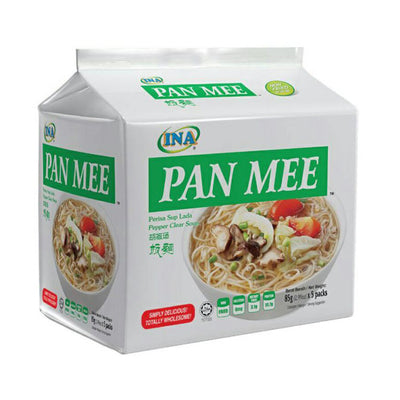 Ina Pan Mee Pepper Clear Soup Instant Noodle 85g x 5