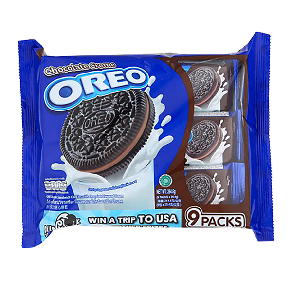 Oreo Chocolate Cream Sandwich Biscuits Multipack 28.5g x 9