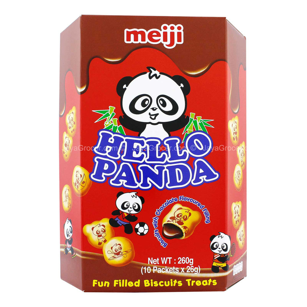 Meiji Hello Panda Biscuit Chocolate Filling 234g