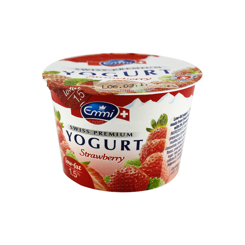 Emmi Swiss Premium Low Fat Strawberry Yoghurt 100g