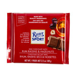 [NON-HALAL] Ritter Sport Rum-Rasin and Hazelnut Chocolate Bar 100g