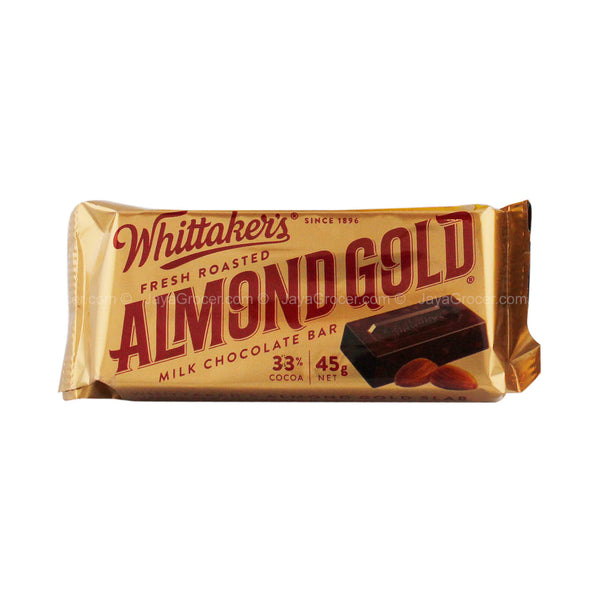 Whittakers Almond Gold Slab 45g (highest price)