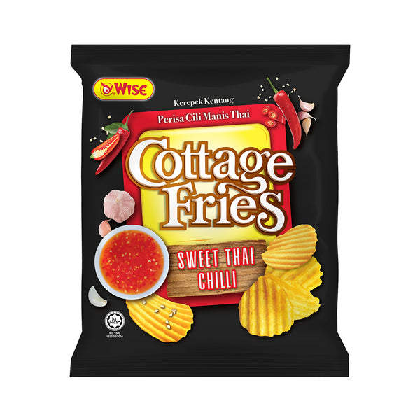 Wise Cottage Fries Sweet Thai Chilli Crinkle Cut Potato Chips 50g (highest price)