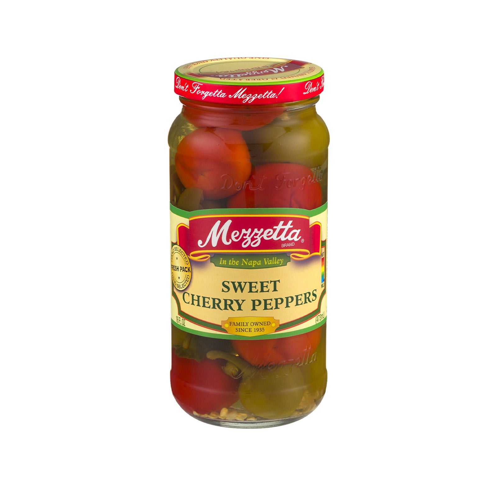 Mezzetta Sweet Cherry Peppers 453.5g