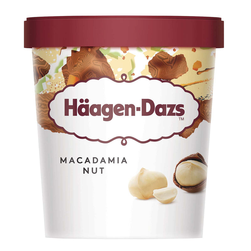 HAAGEN-DAZS MACADAMIA NUT 473ML *1