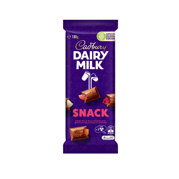 Cadbury Black Forest Chocolate Bar (Australia) 180g