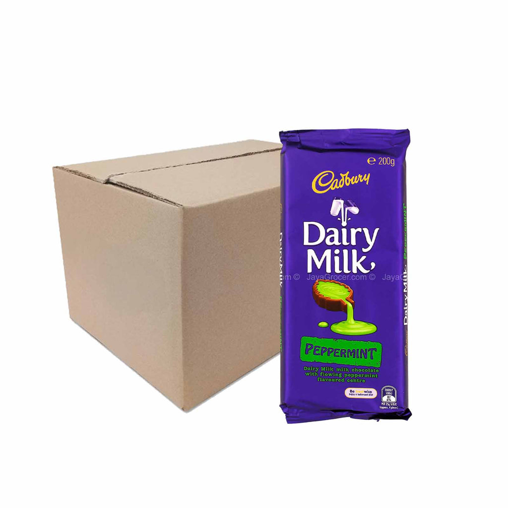 Cadbury Dairy Milk Peppermint Chocolate Bar  180g