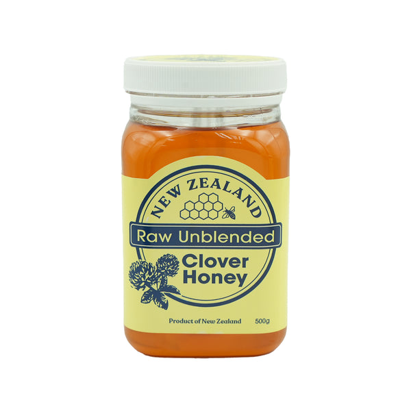 New Zealand Raw Unblended Clover Honey 500g (highest price)