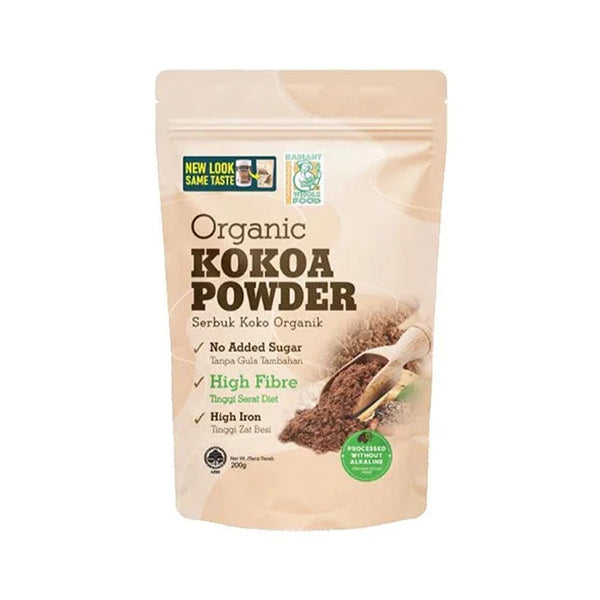 RADIANT ORGANIC COCOA POWDER 200G *1 (highest price)