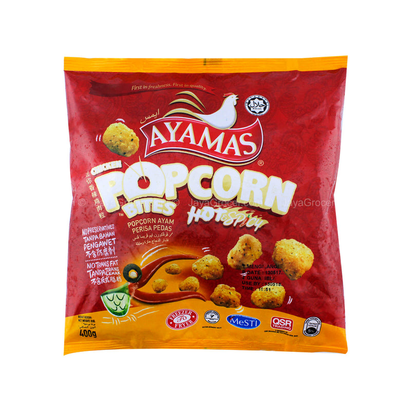 Ayamas Hot and Spicy Popcorn Bites 400g