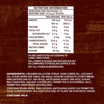 Old Town Cane Sugar Instant 3in1 Premix White Coffee 32.5g x 15