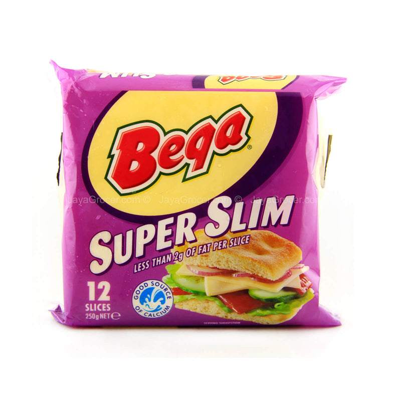 Bega Cheddar Cheese Super Slim 250g