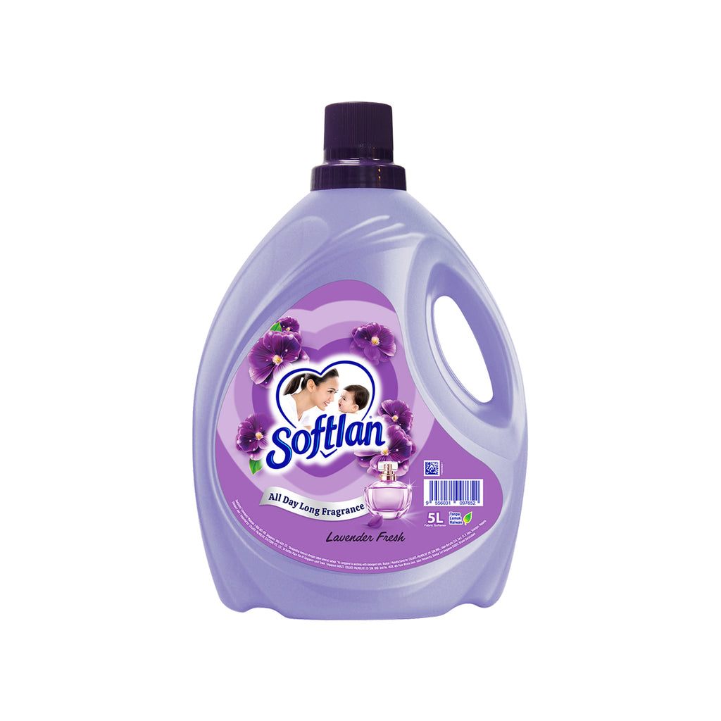 Softlan Lavender Fresh Fabric Softener 5L
